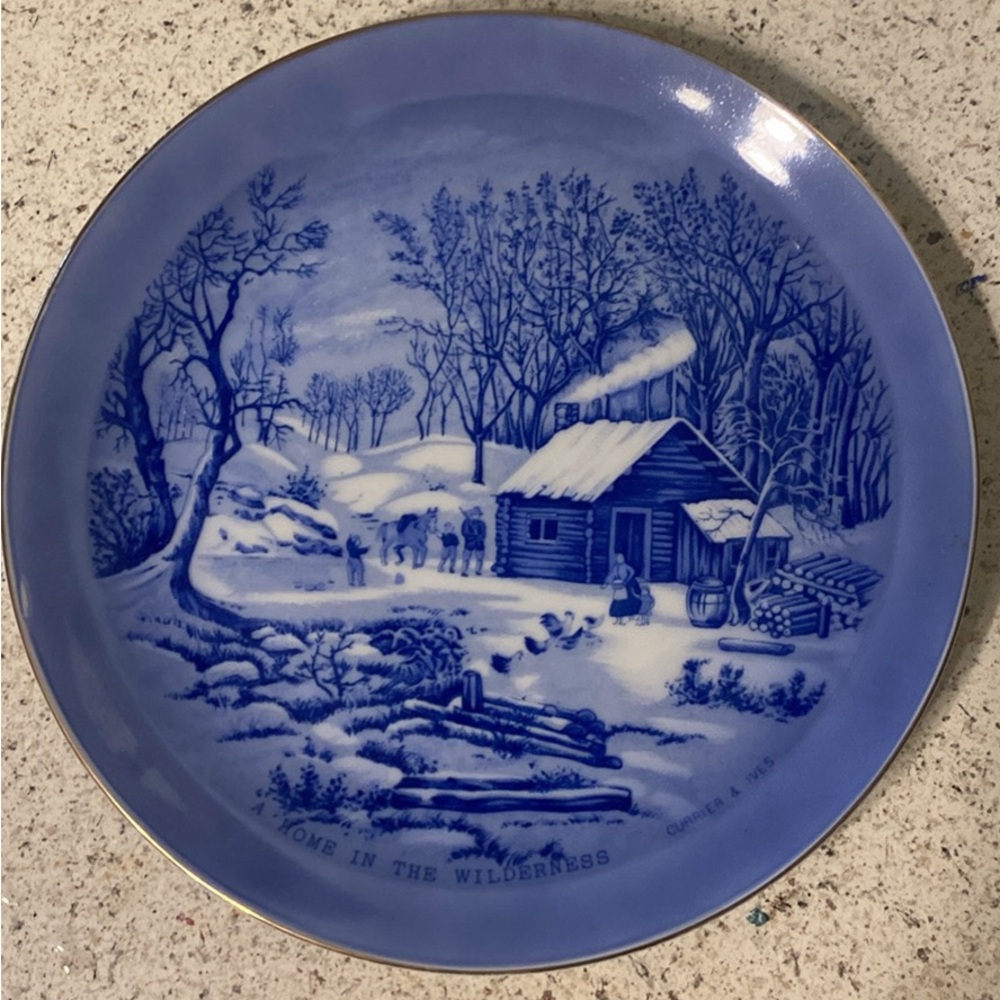 Currier & Ives Collector Plate